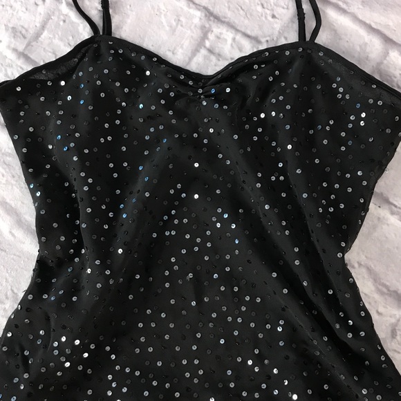 Starry Night Sparkly Sequin Camisole NWOT - Picture 3 of 9